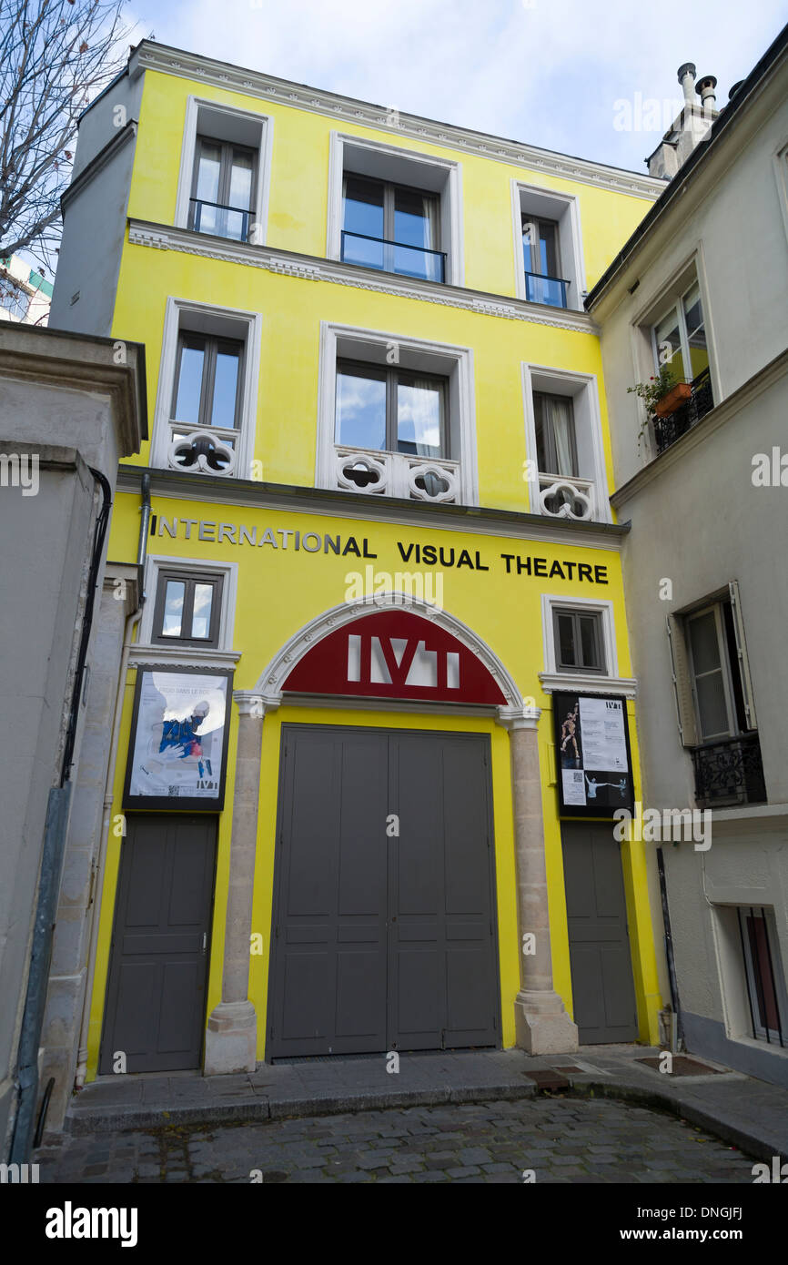 International Visual Theatre (IVT), Paris, Frankreich; Theater für Gebärdensprache Stockfoto