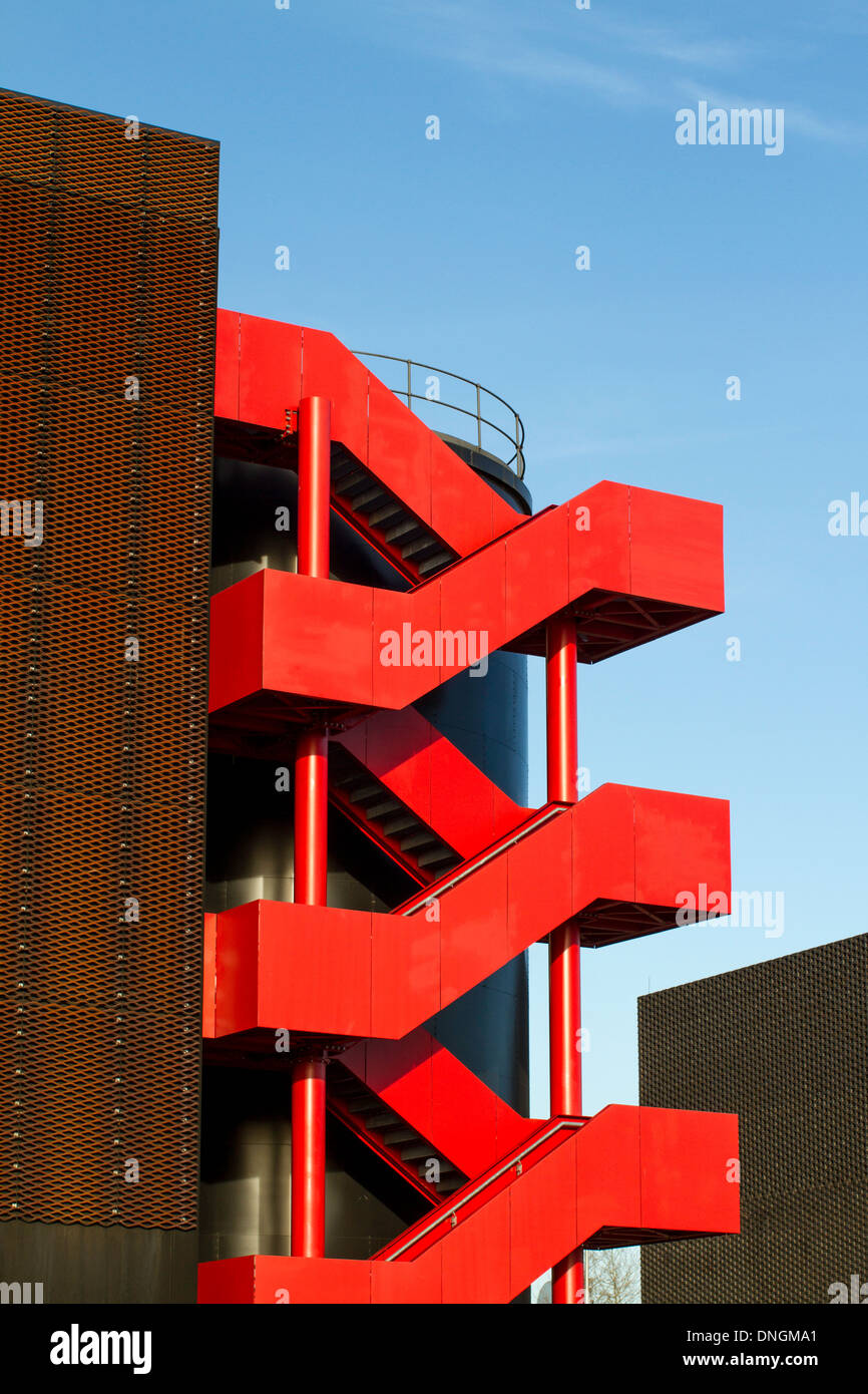 Architektur des Queen Elizabeth Olympic Park, London, Vereinigtes Königreich Stockfoto