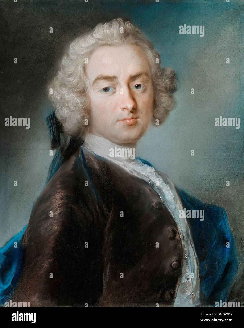 Rosalba Carriera, Sir James Gray, 2. Baronet 1744-1745 Pastell auf Papier. Das J. Paul Getty Museum. Stockfoto