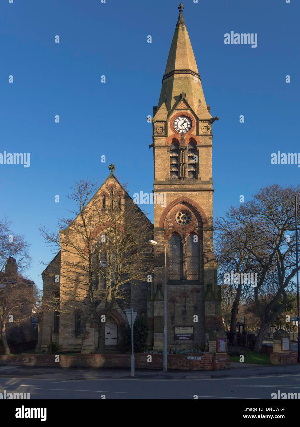 Vereinigte Reformierte Kirche Hornsea East Yorkshire England UK erbaut 1874 Stockfoto