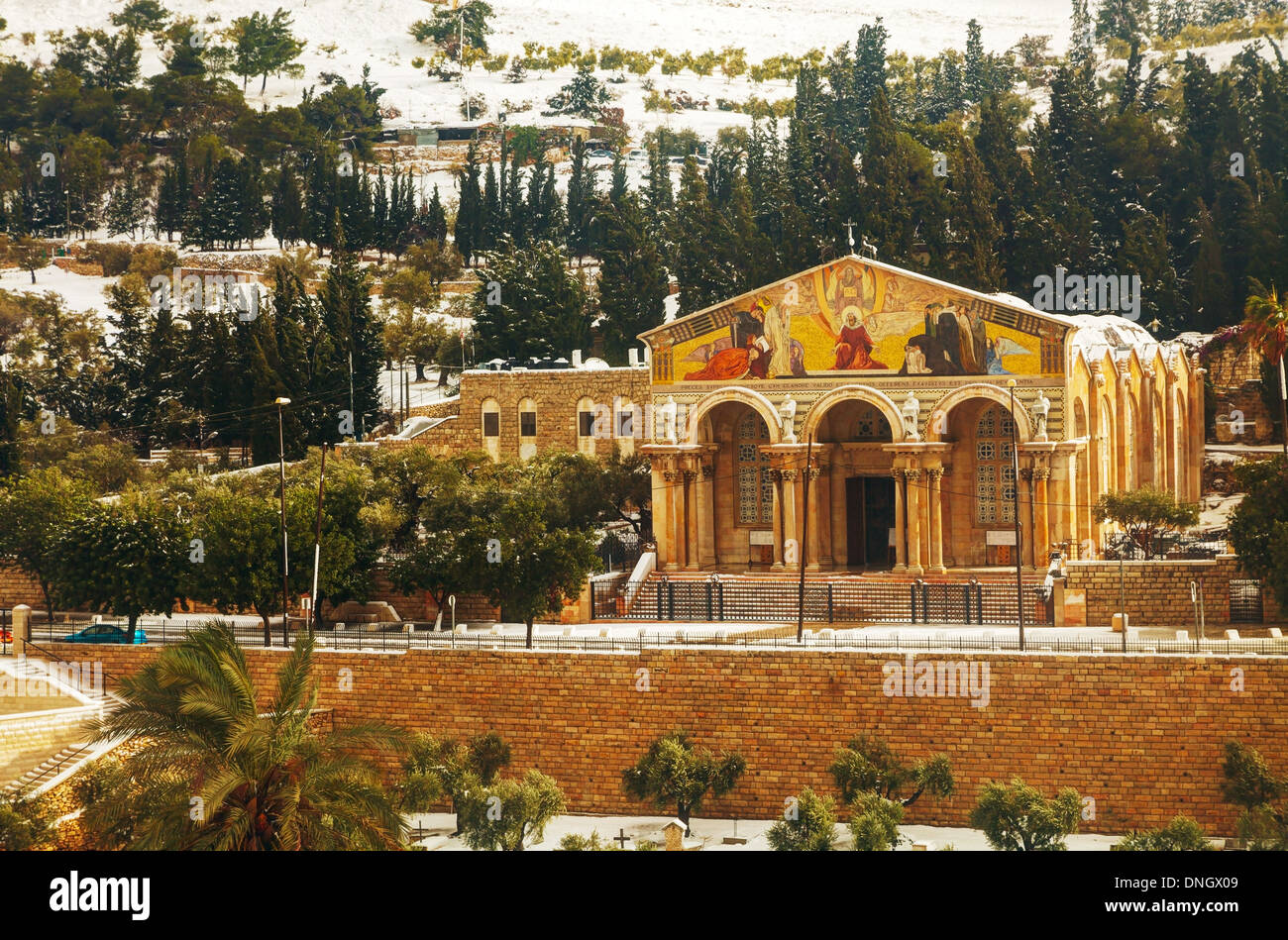 Kirche aller Nationen in Jerusalem, Israel Stockfoto