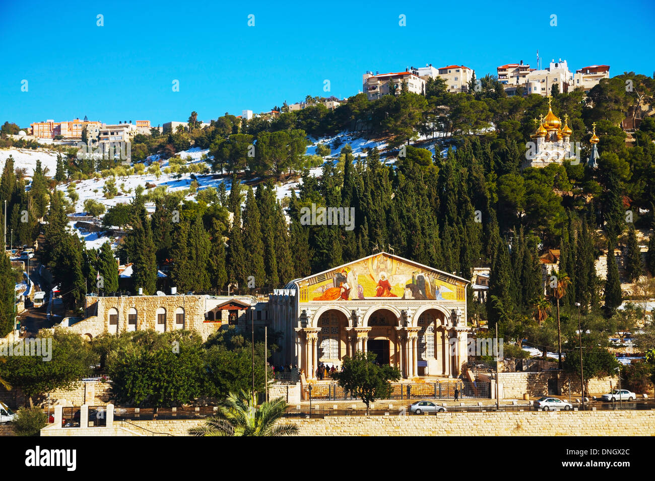 Kirche aller Nationen in Jerusalem, Israel Stockfoto