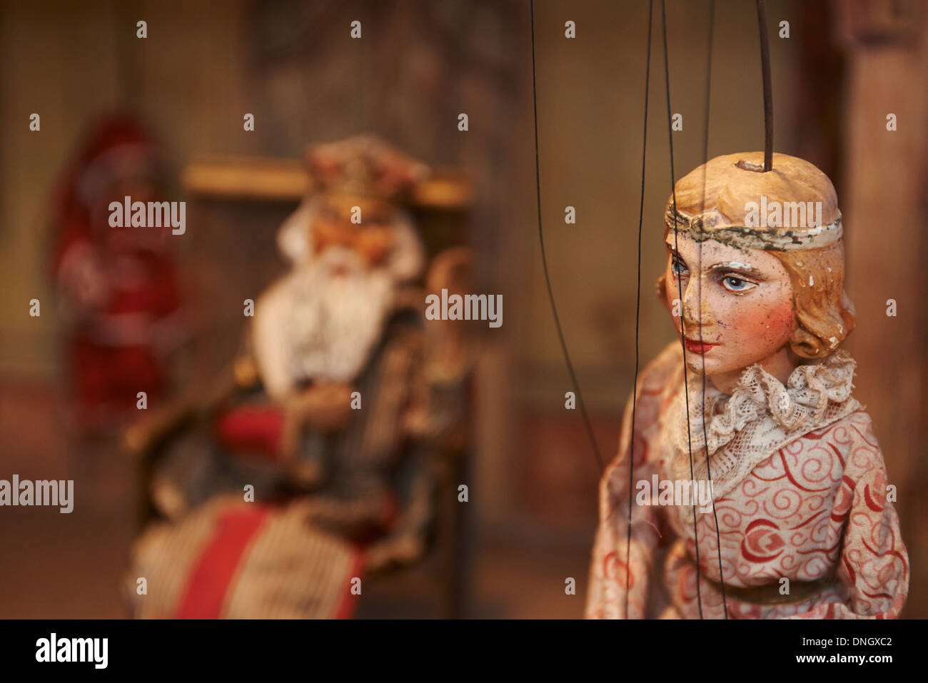 Vintage Show König und Prinzessin