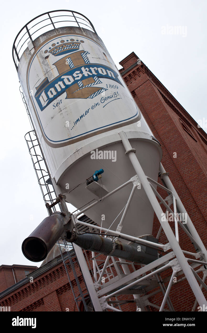 Landskron Brauerei in Görlitz Stockfoto