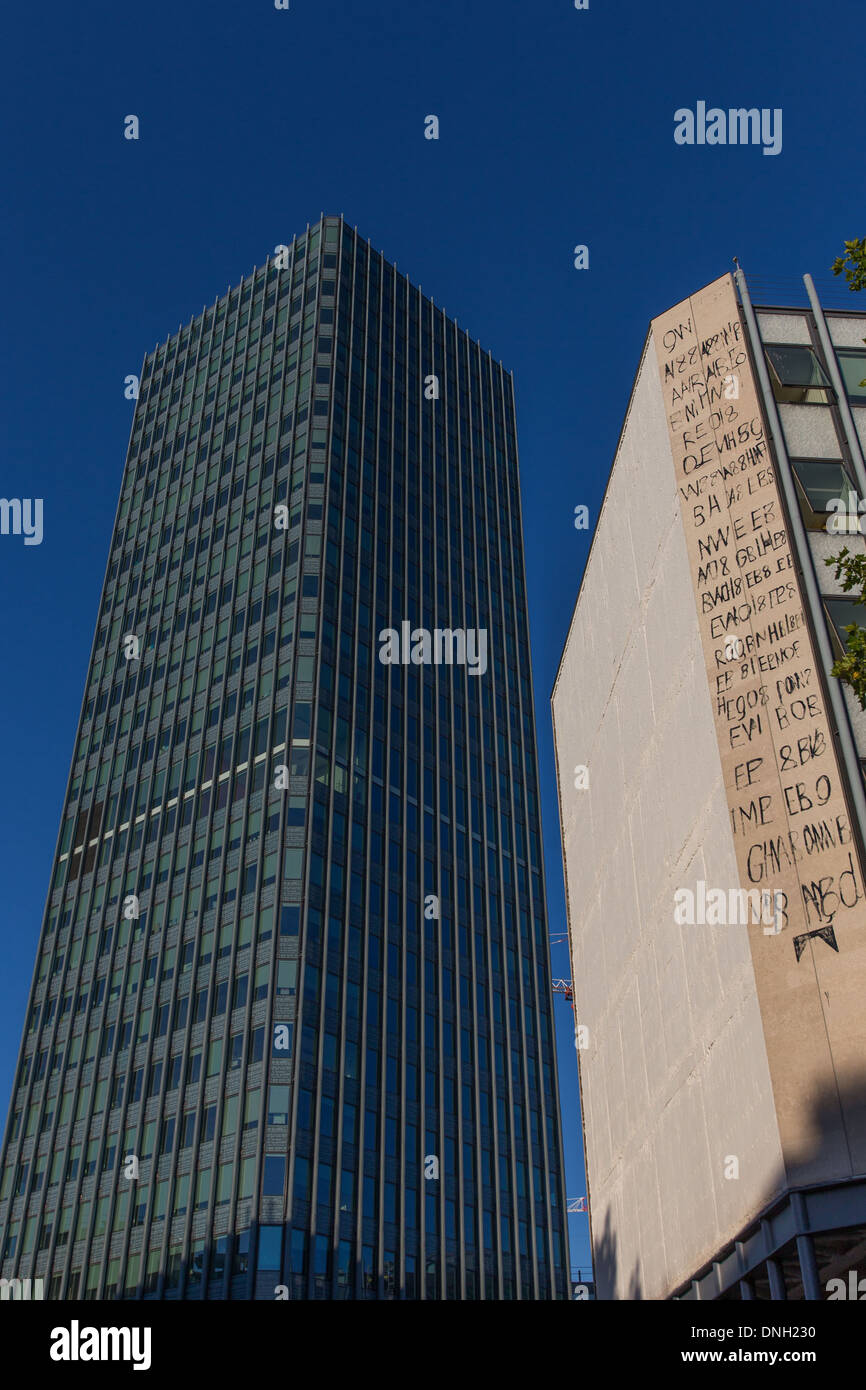 JUSSIEU CAMPUS FÜR DIE FAKULTÄT Stockfoto