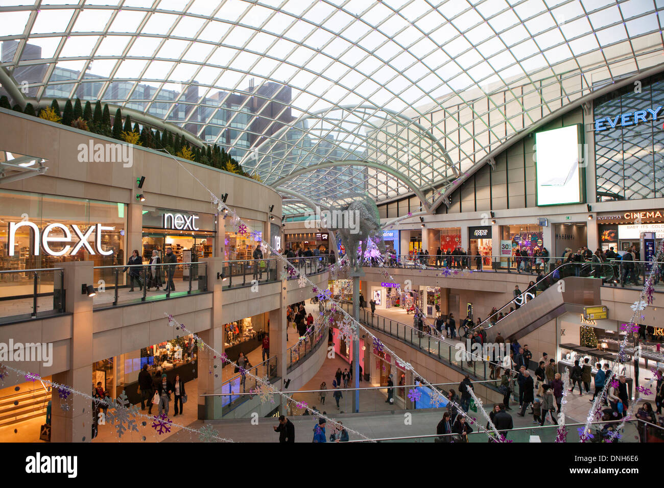 Trinity Leeds, ein Einkaufs- und Freizeitzentrum Zentrum in Leeds, England, Stockfoto