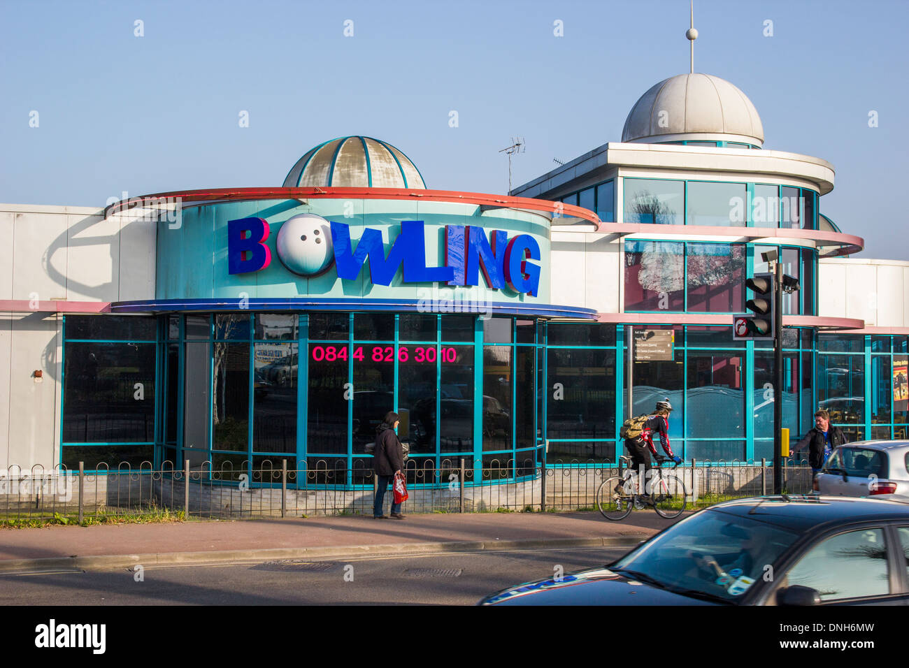 AMF Bowling Alley Ashford Kent Stockfoto