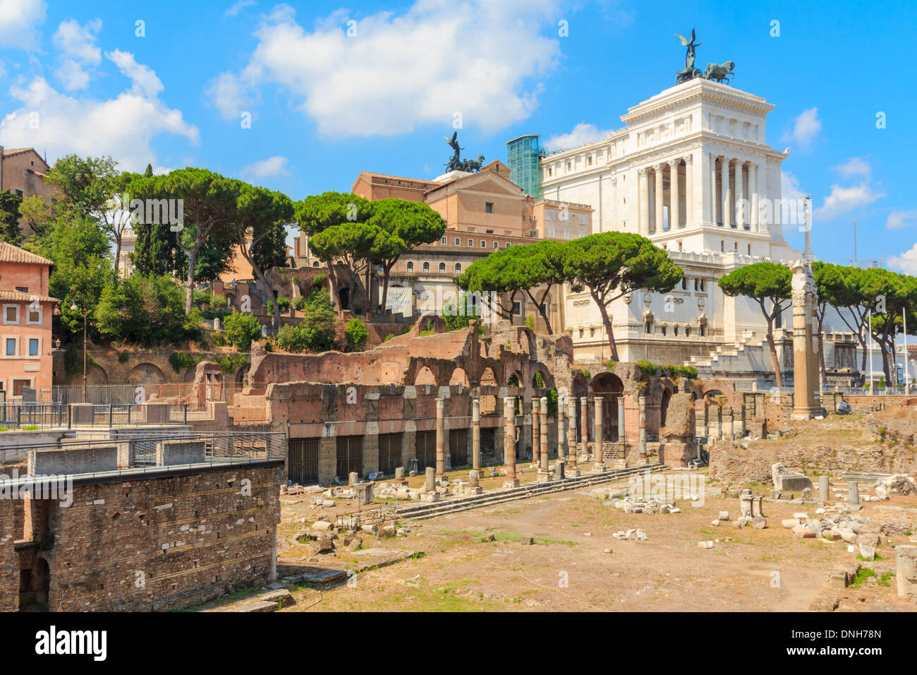 Forum Romanum (Forum Romanum), Rom, Italien Stockfoto