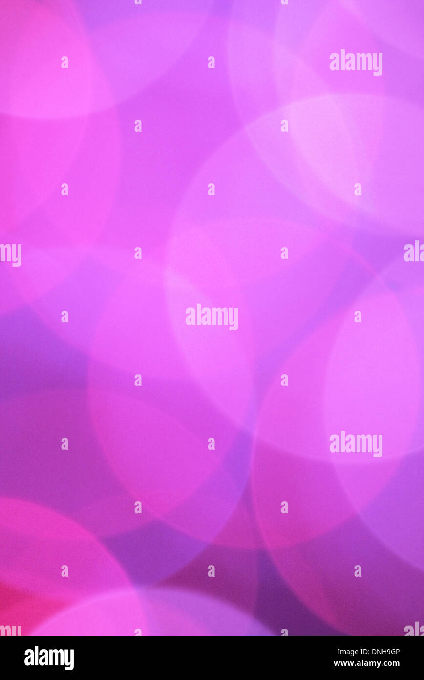 abstrakt violett Bokeh Hintergrund Stockfoto