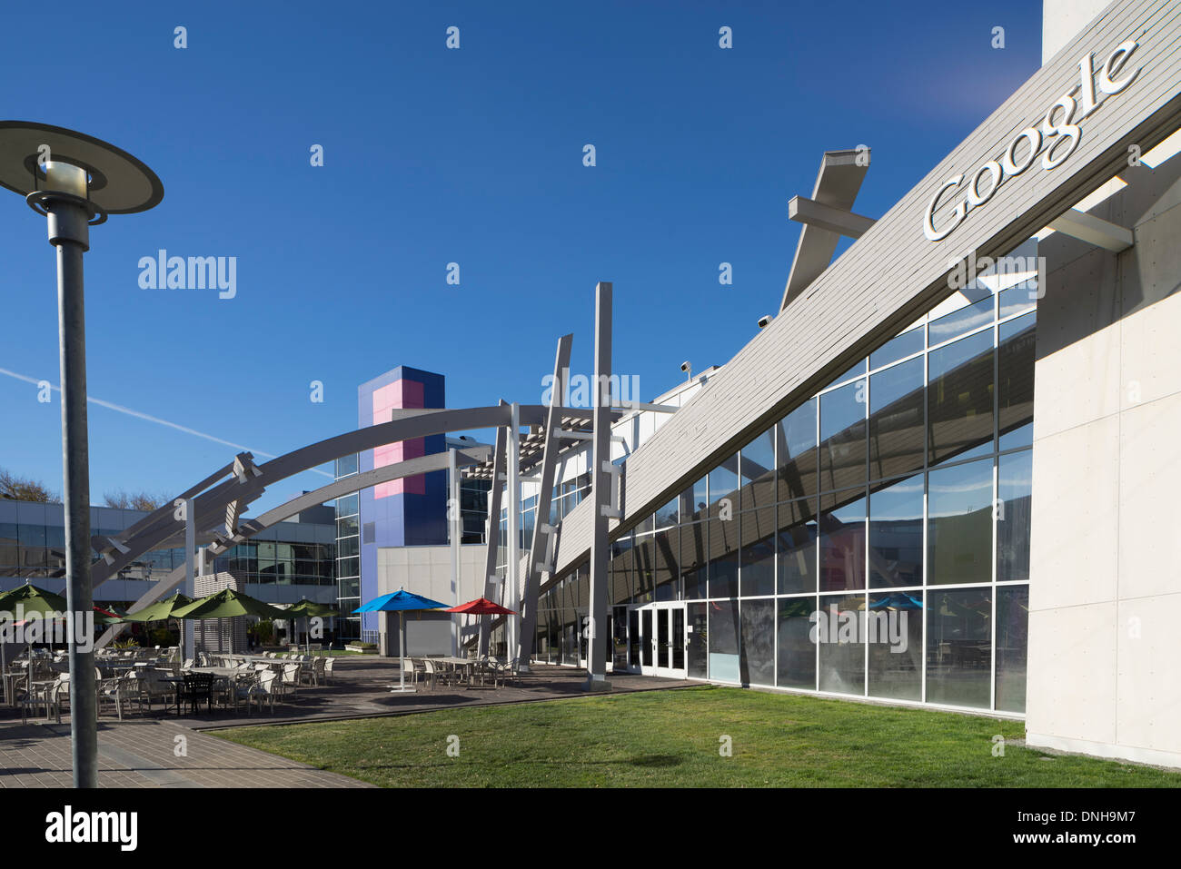 Google Cafe, Google-Zentrale. Stockfoto