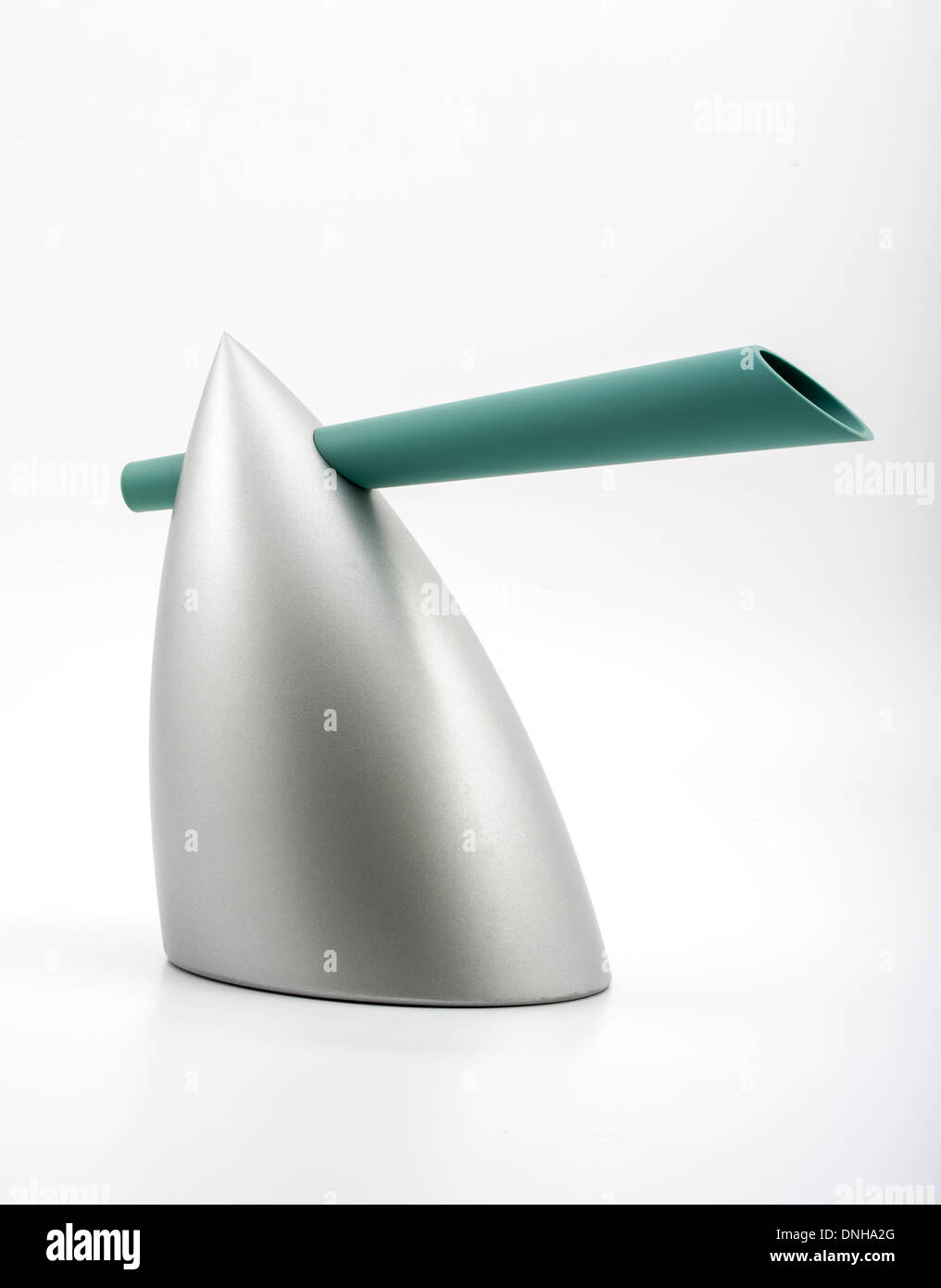 HEIßE BERTAA / Wasser Wasserkocher von Philippe Starck für Alessi entworfen. Ikonische Designs in Küche / Geräte Haushaltsgeräte. Stockfoto