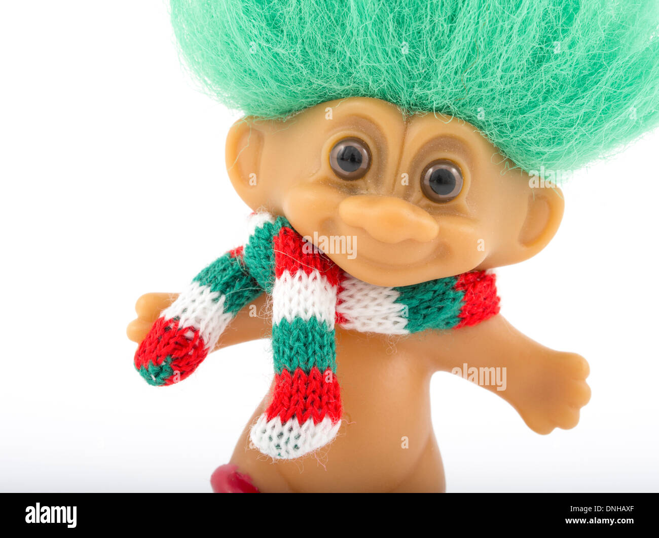 Troll Doll aka Dam Puppe erst 1959 durch Thomas Damm geschaffen. Stockfoto