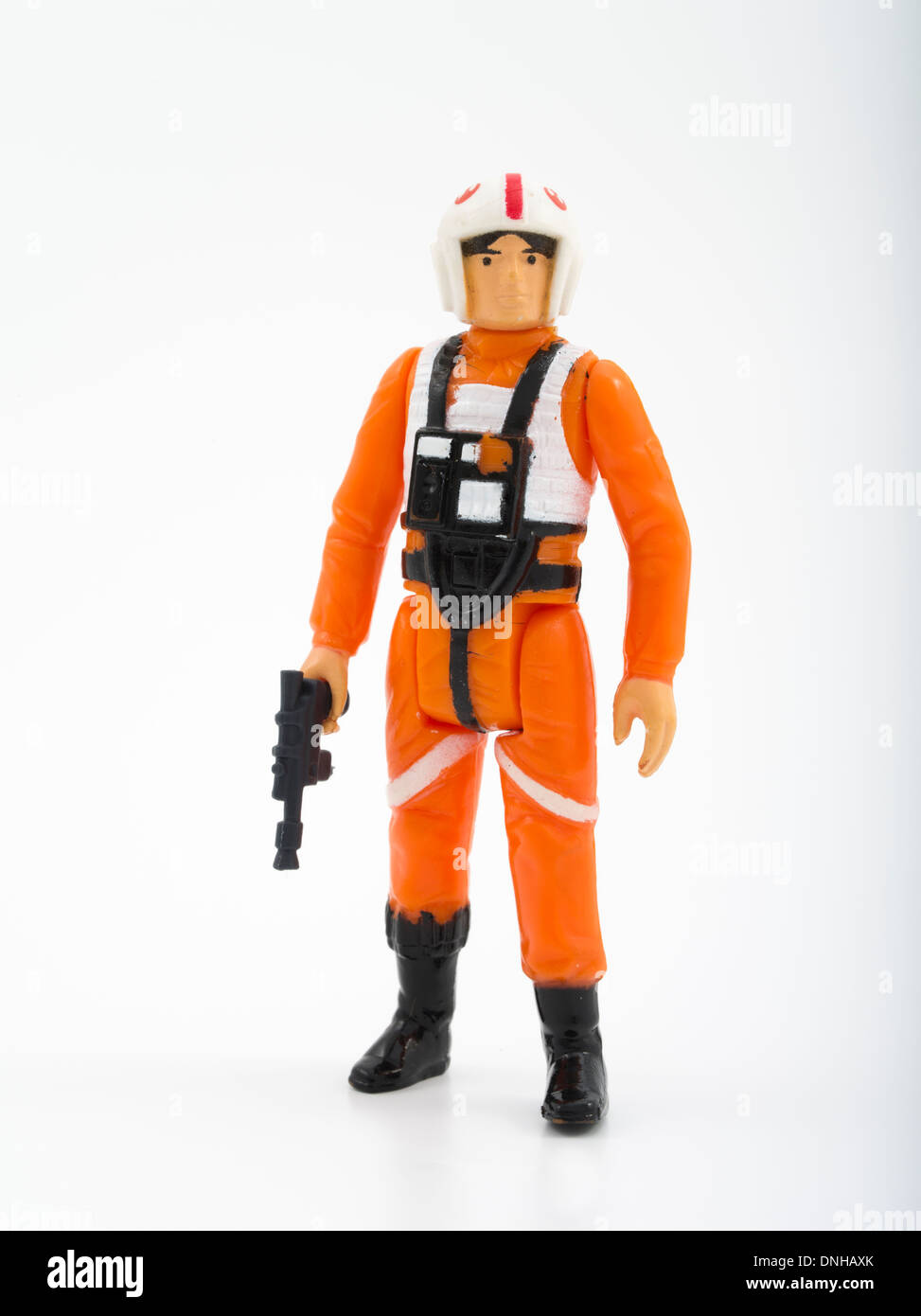 Star Wars 1977 Actionfiguren Vintage Kenner Luke Skywalker Stockfotografie  - Alamy