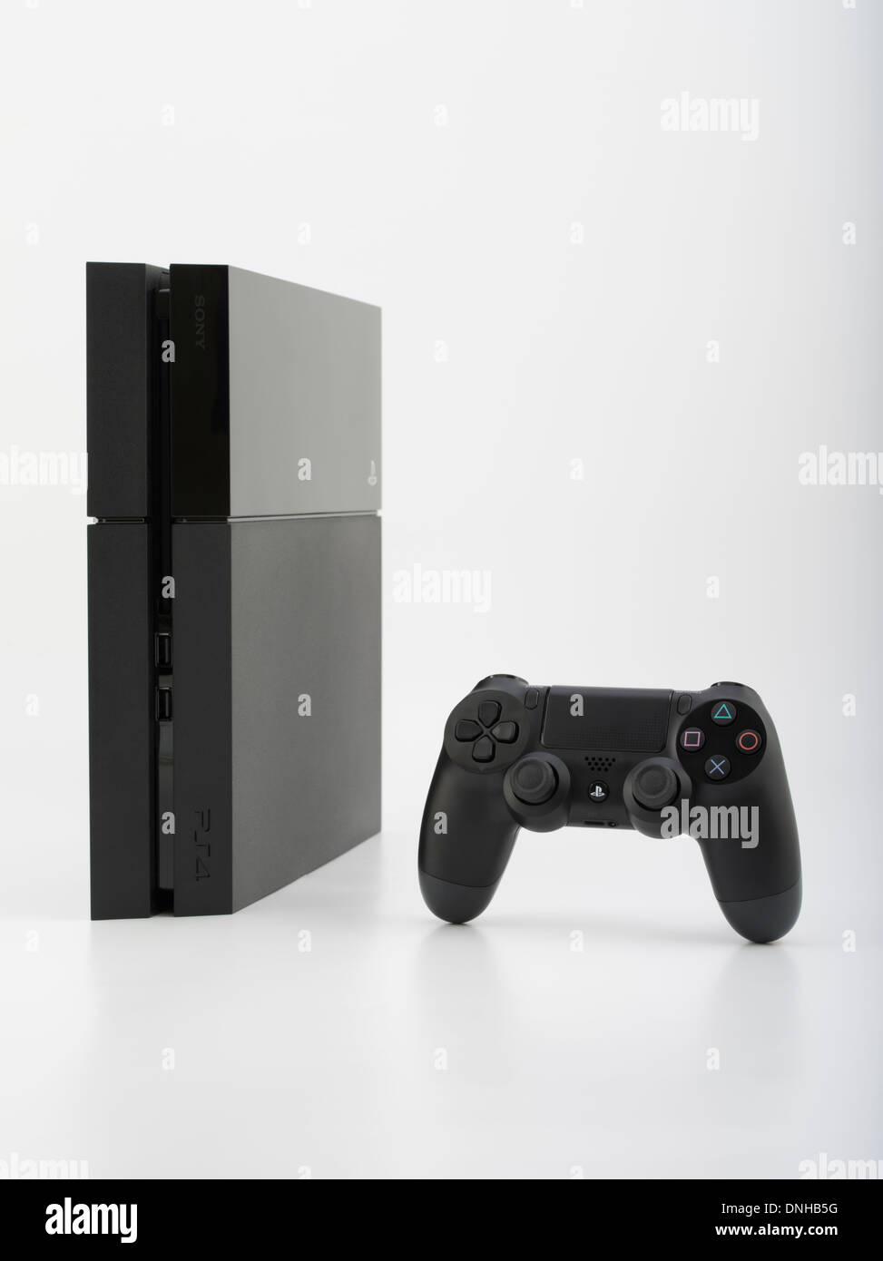Sony Playstation 4 Spiele-Konsole veröffentlicht November 2013 Stockfoto