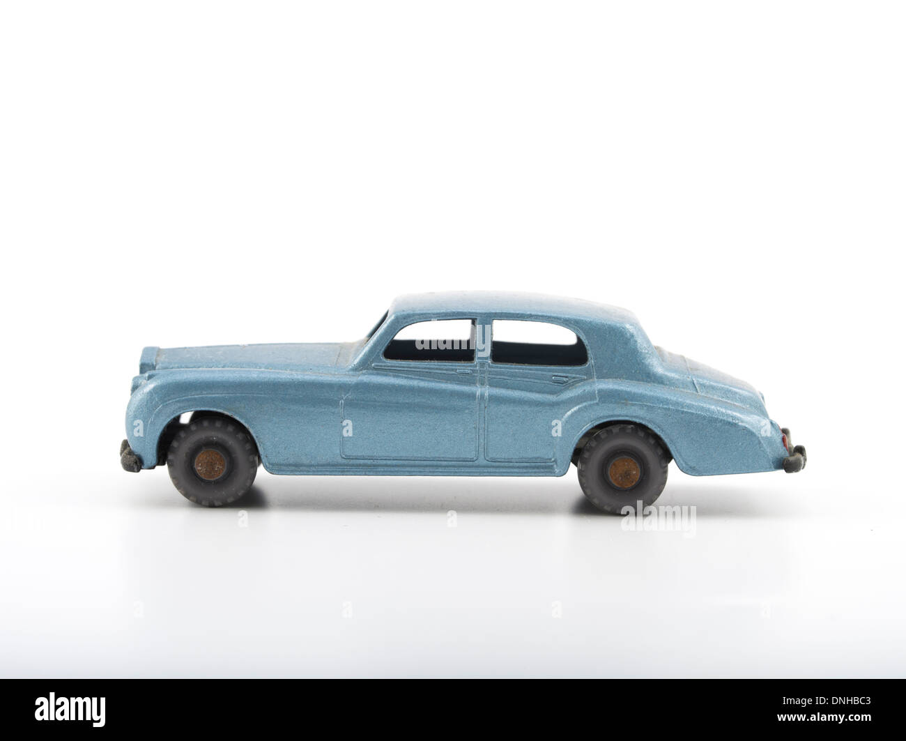 Matchbox-Druckguss Spielzeug-Autos - #44 Silver Cloud Rolls-Royce produziert by Lesney Produkte Großbritannien ab 1953. Stockfoto