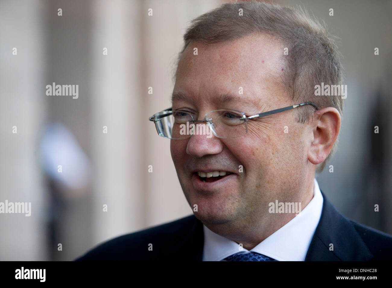 London, UK. Alexander Jakowenko, Botschafter der Russischen Föderation im Vereinigten Königreich, in Westminster. 23.10.2013. Stockfoto