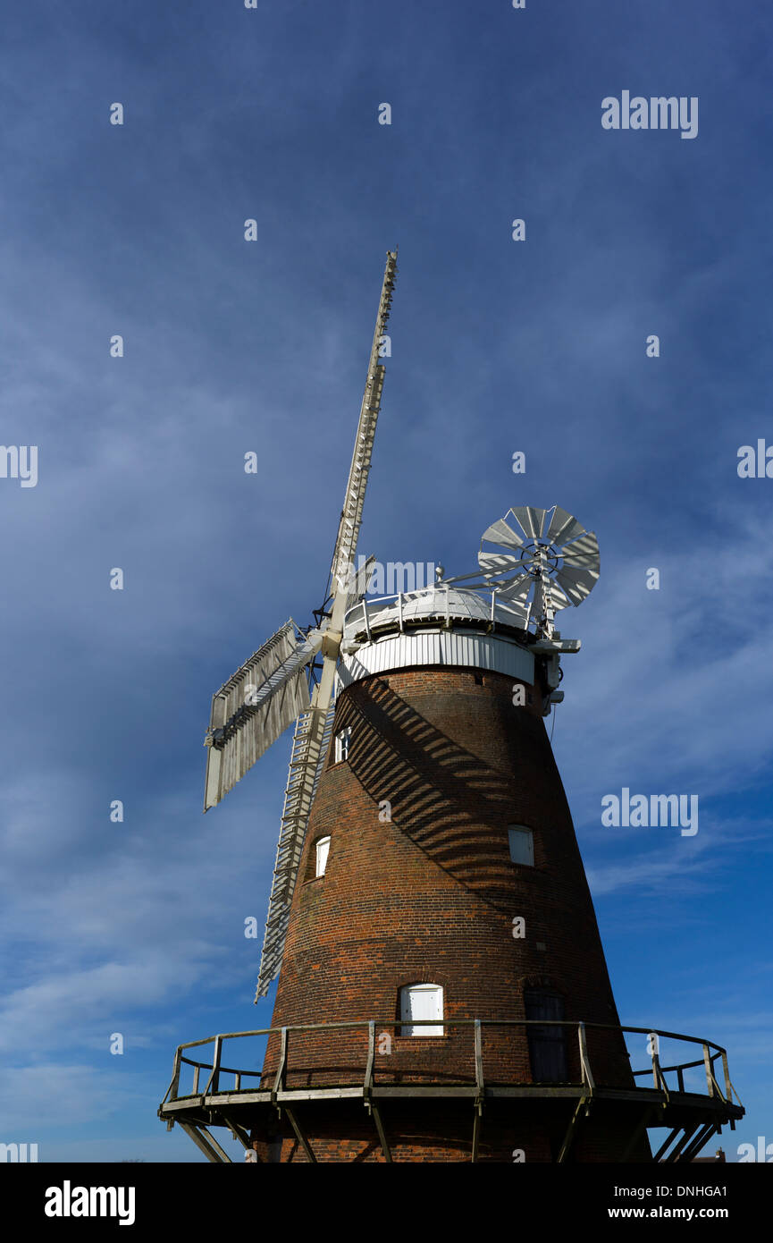 Thaxted Windmühle, Essex, England. 16. Oktober 2013 hier gesehen: John Webb Windmühle, bekannt als Thaxted Windmühle Stockfoto