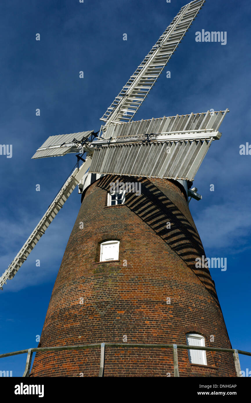 Thaxted Windmühle, Essex, England. 16. Oktober 2013 hier gesehen: John Webb Windmühle, bekannt als Thaxted Windmühle Stockfoto