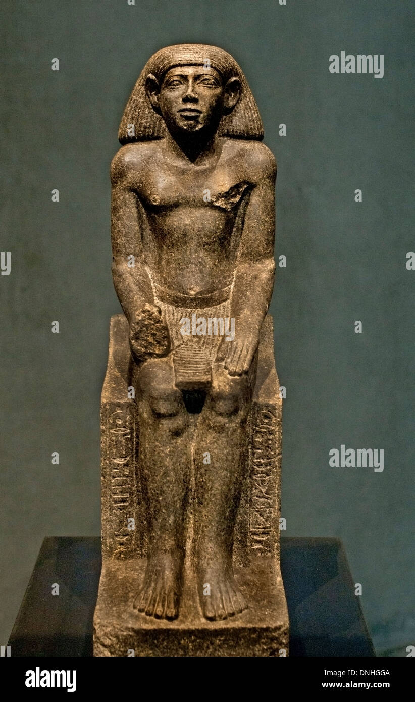 Arzt Sesheshen sa Hathor 12 Dynastie 1880 v. Chr. Ägypten ägyptisch Stockfoto