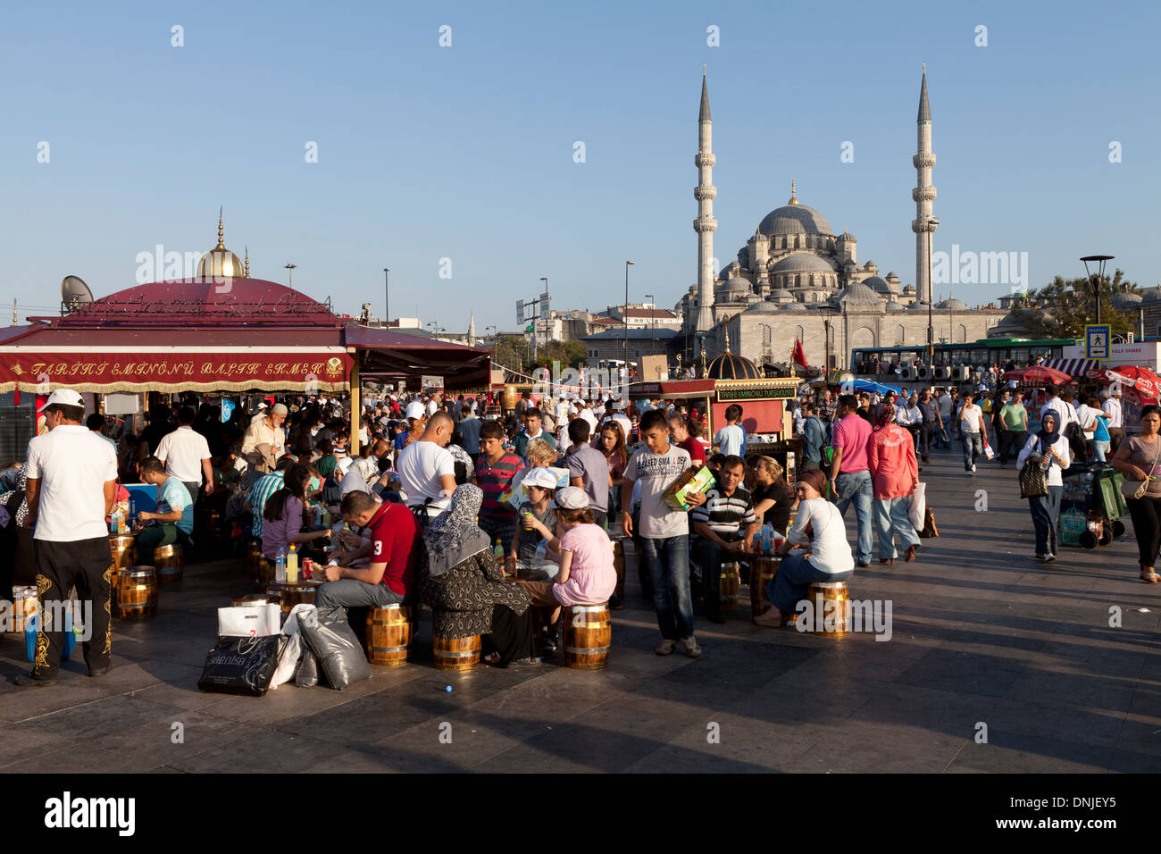 Rustem Pasa Moschee in Istanbul, Türkei Stockfoto