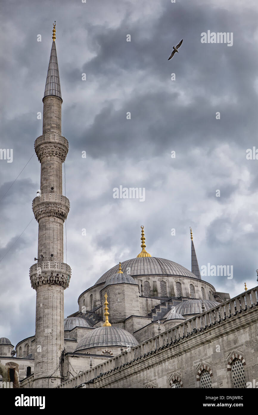 Sultanahmet-Moschee auch bekannt als die blaue Moschee in Istanbul, Türkei Stockfoto