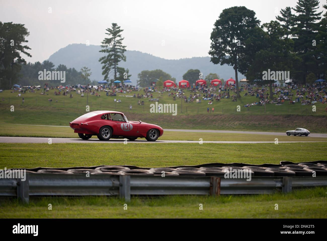 Oldtimer-Rennen Stockfoto