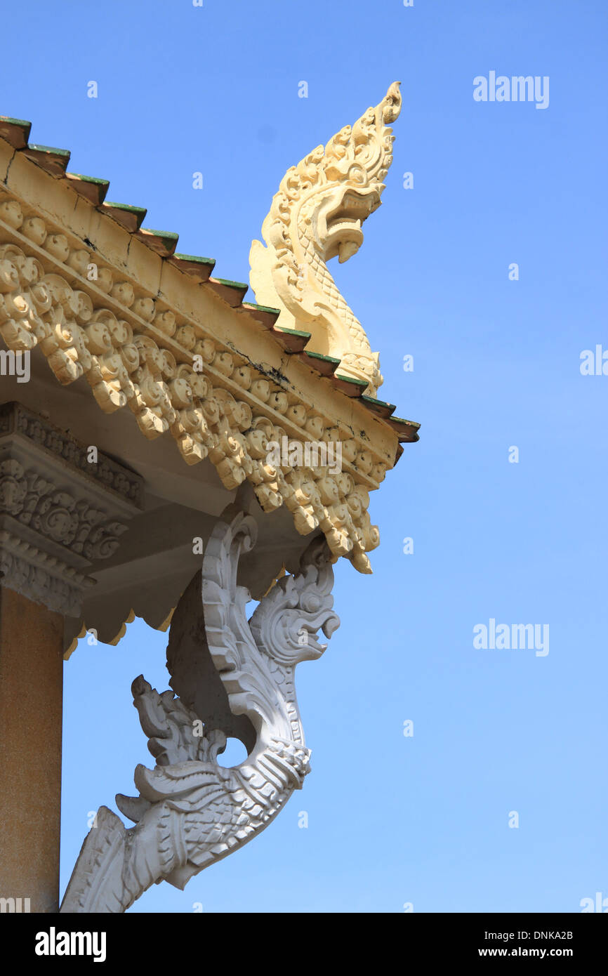 Silber-Pagode, Verlegung Stift Stockfoto