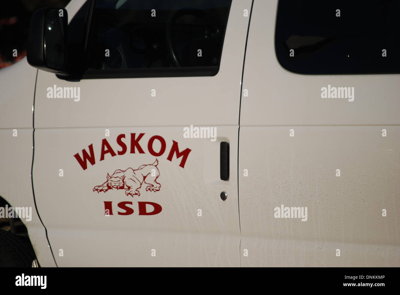 Reisebusse, Familien Reisen, MCE Spiele in Dallas Stockfoto