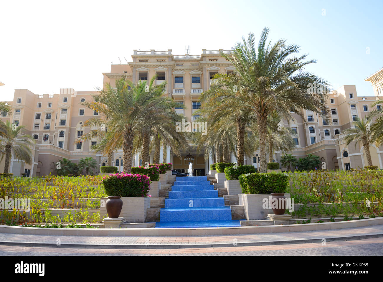 Das Gebäude des Luxus-Hotel, Dubai, Vereinigte Arabische Emirate Stockfoto