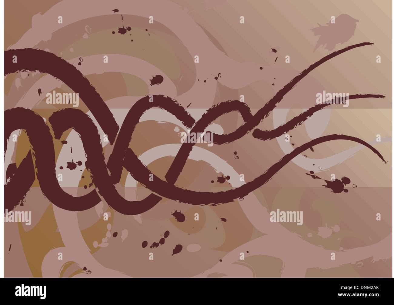 Tattoo Style Grunge Hintergrund Stock Vektor