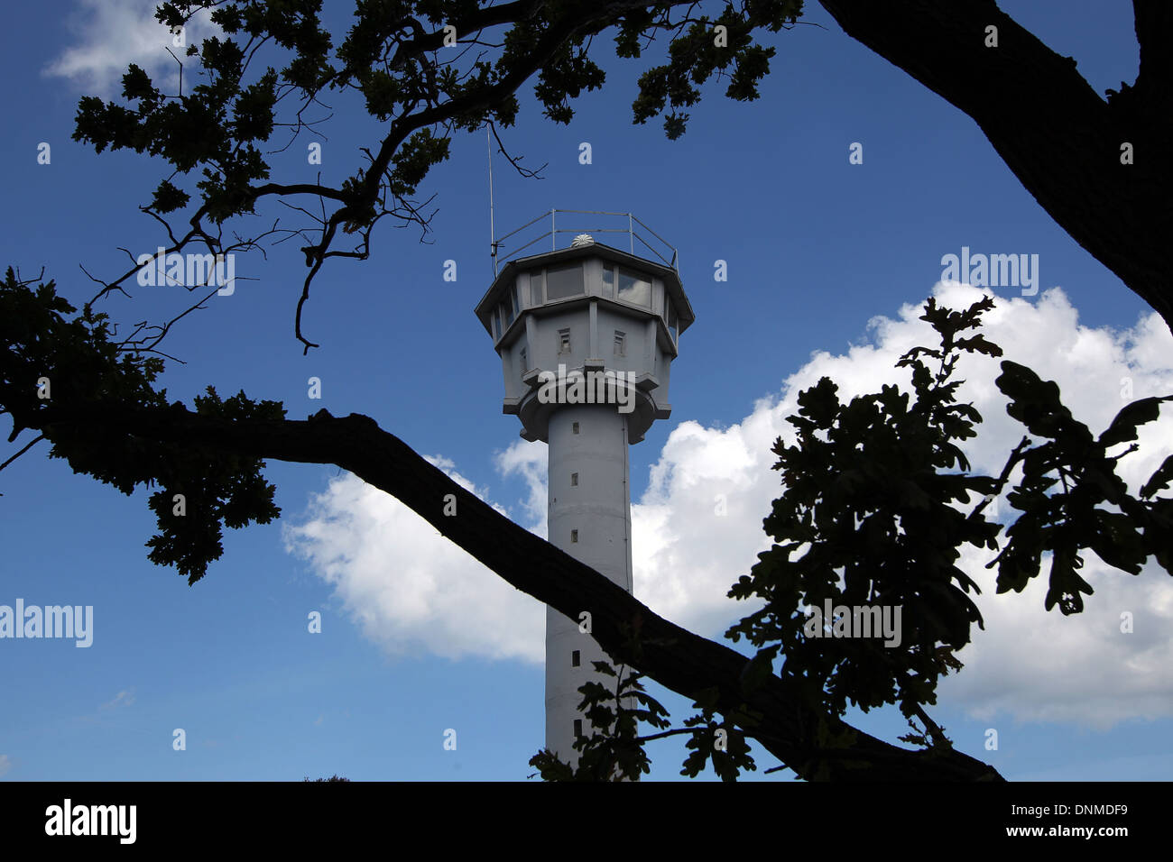 Ostsee, Deutschland, Ostsee-Grenzturm Stockfoto