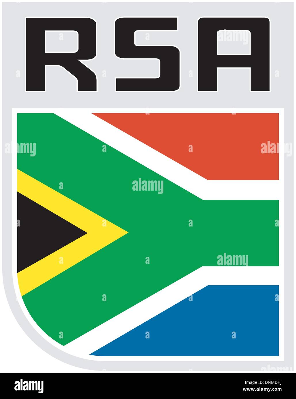 Flagge Rsa Rsa flagge Stock-Vektorgrafiken kaufen - Alamy
