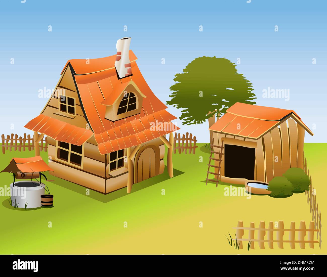 Cartoon landschaft -Fotos und -Bildmaterial in hoher Auflösung – Alamy