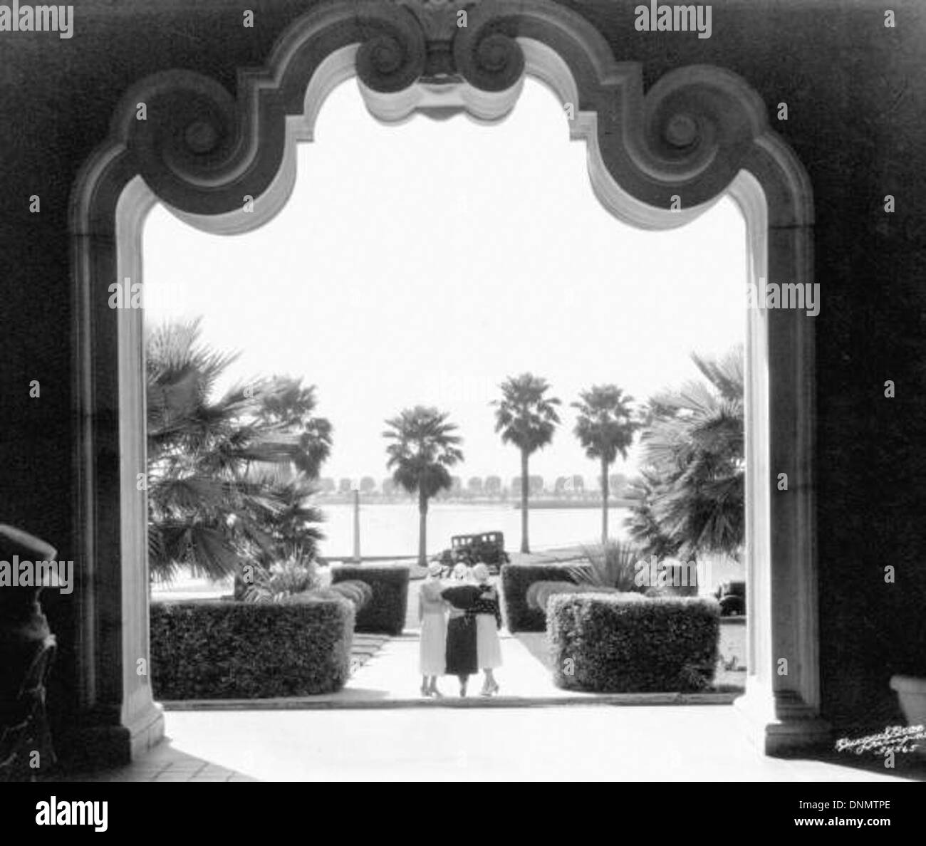 Blick vom Vinoy Park Hotel: St. Petersburg, Florida Stockfoto