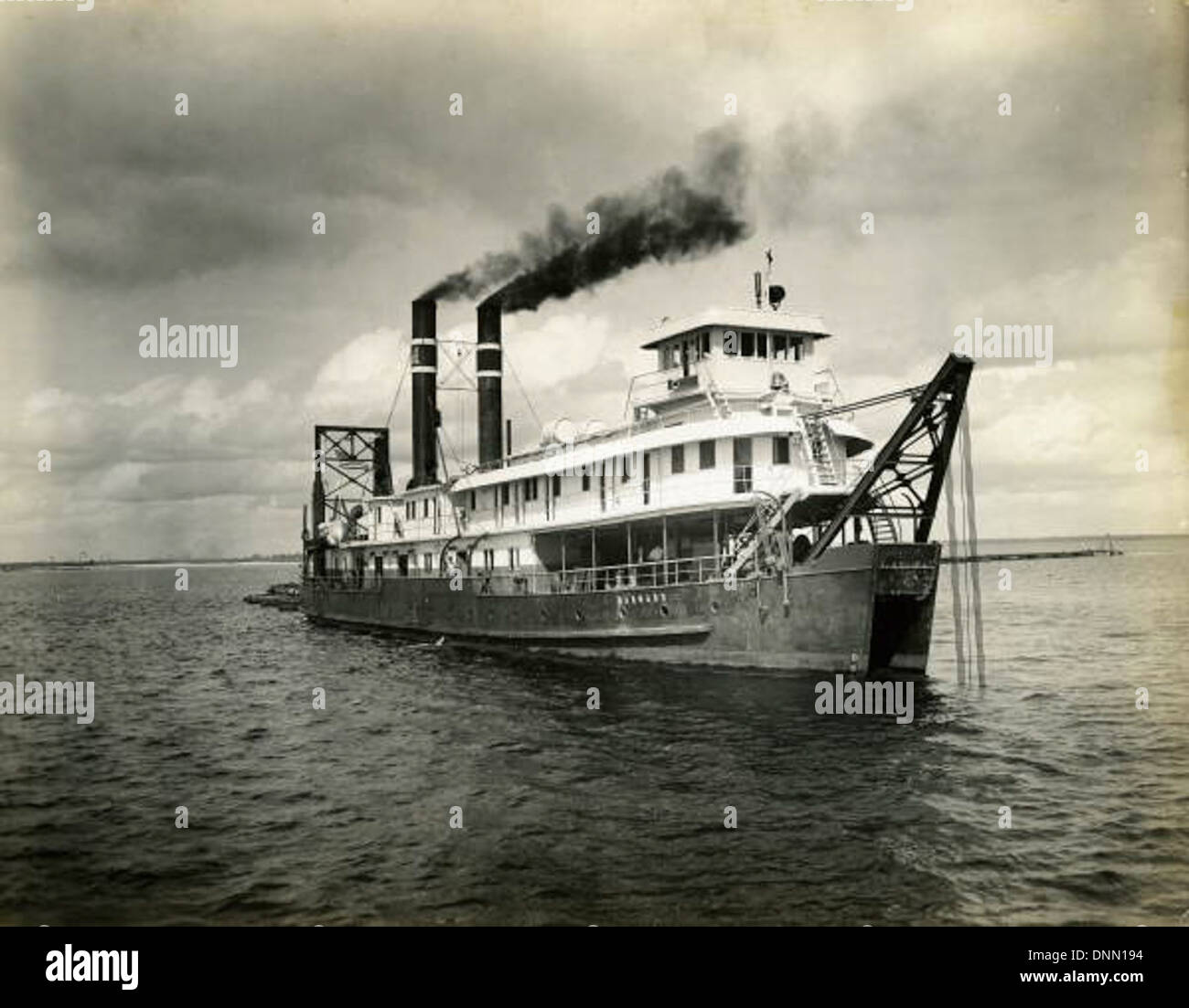 Dampfschiff Barnard in der Nähe von Miami, Florida Stockfoto