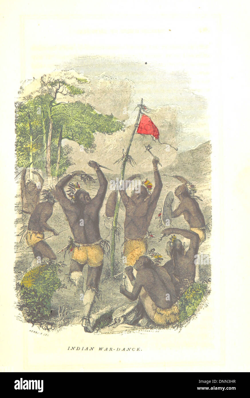 Bild entnommen Seite 511 von "The Indian Rennen von Nord- und Südamerika... Mit zahlreichen... Illustrationen, etc. " Stockfoto