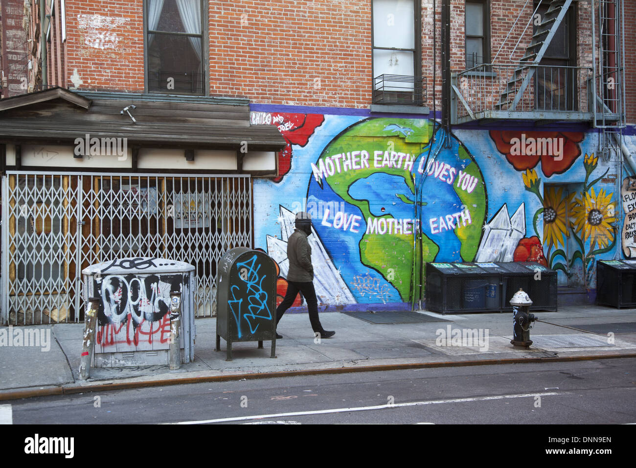 East Greenwich Village in Manhattan, New York City. Stockfoto