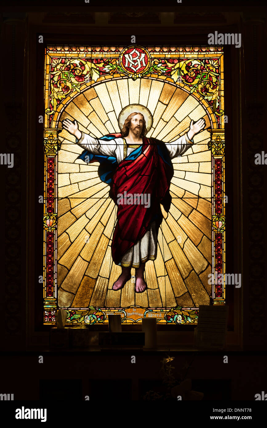 Neptun Gesellschaft von San Francisco Columbarium. Architekt: Bernard J.S Cahill. Stockfoto