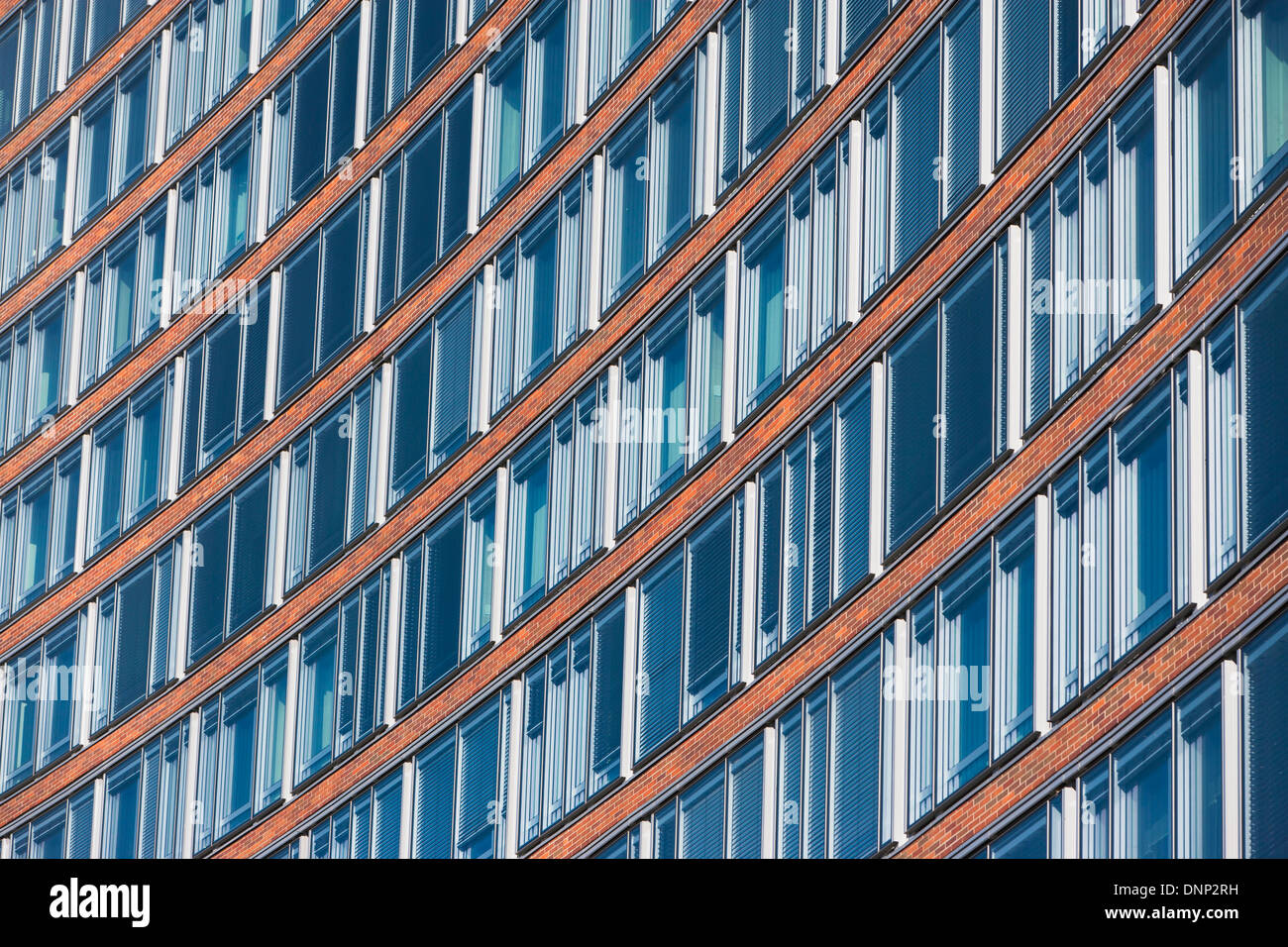 USA, New York State, New York City, Ansicht des Bürogebäudes Stockfoto