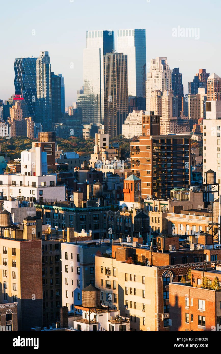 USA, New York State, New York City, Luftaufnahme der Stadt Stockfoto