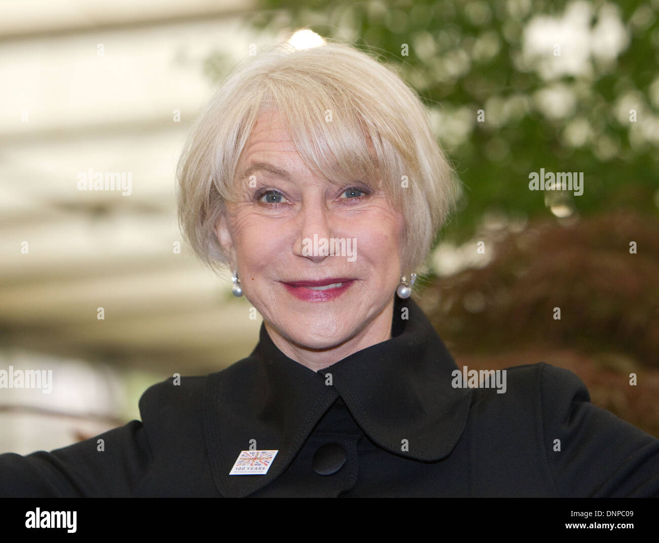 Dame Helen Mirren bei der Chelsea Flower Show Stockfoto