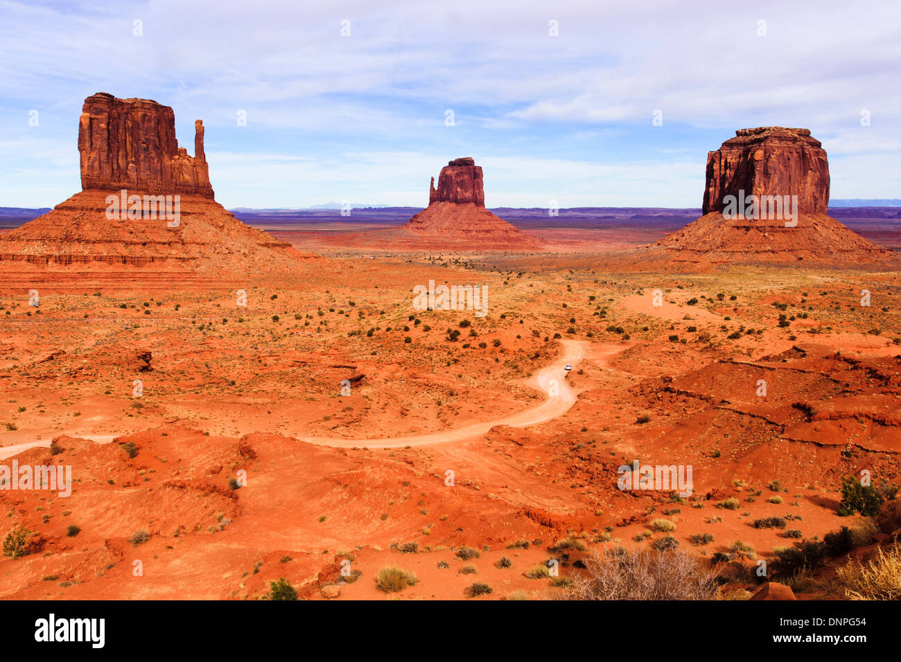 Monument Valley Navajo Tribal Park, Arizona, USA Stockfoto