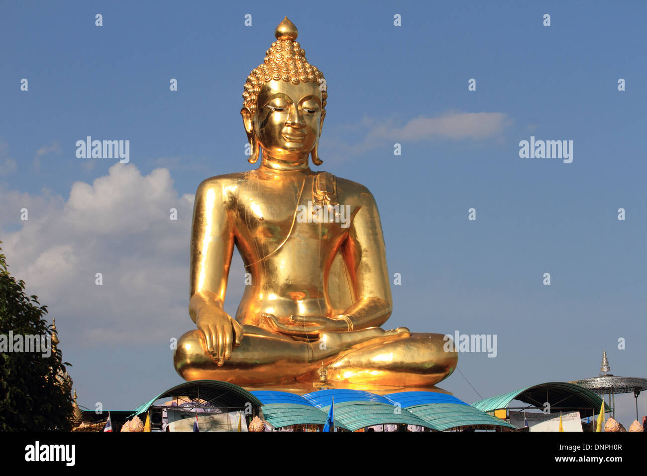 goldenen Buddha im Goldenen Dreieck, Chiang Sean Stockfoto