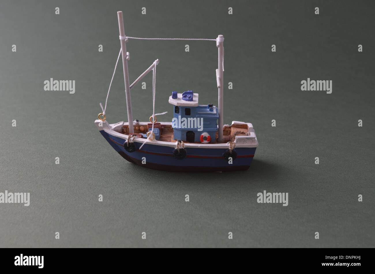 kleines Fischerboot Stockfoto