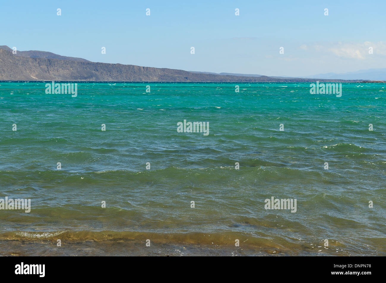 Lake Goubhet, Dschibuti, Horn von Afrika Stockfoto