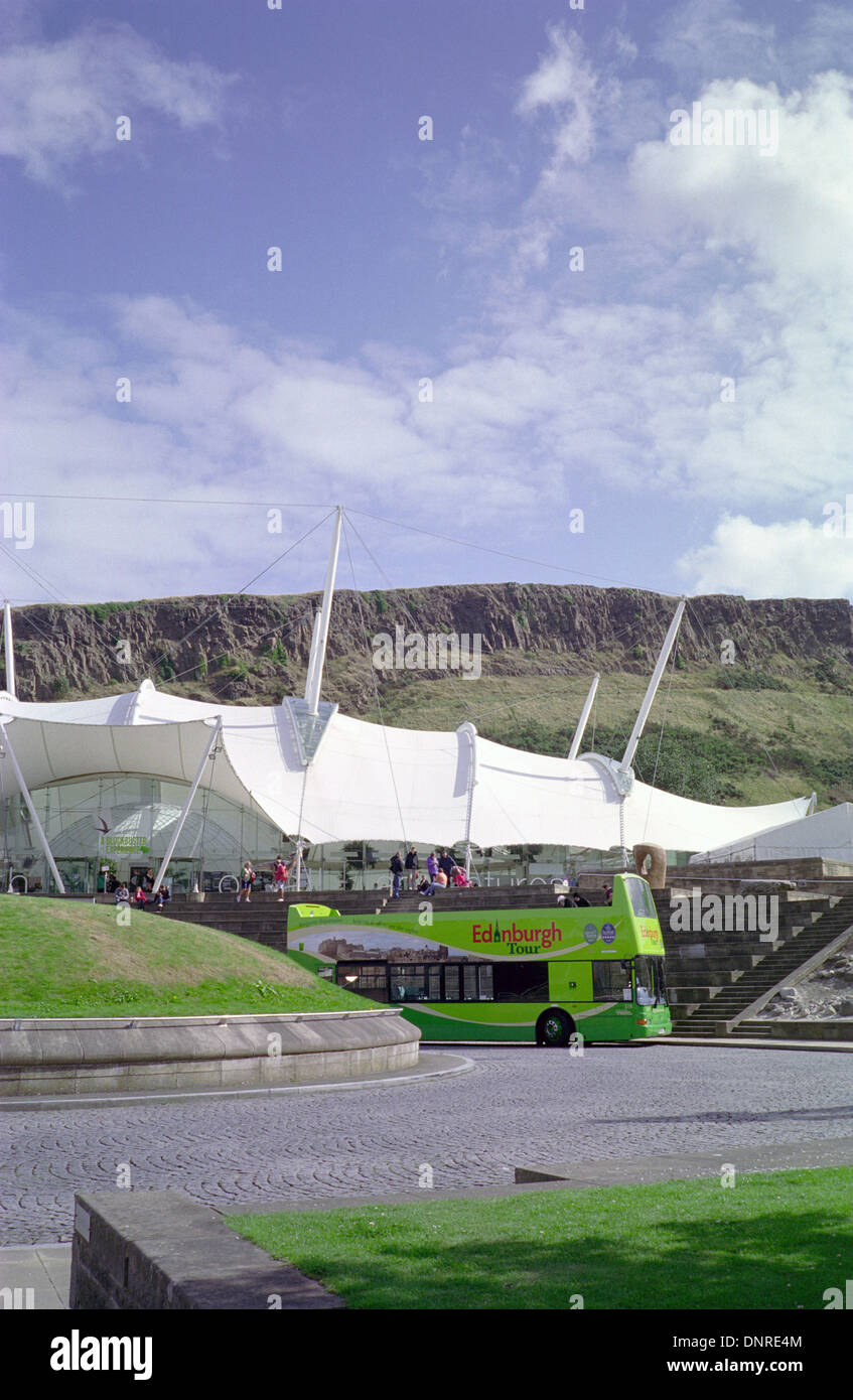 Unsere Dynamic Earth Attraktion, Holyrood, Edinburgh, Scotland, UK Stockfoto