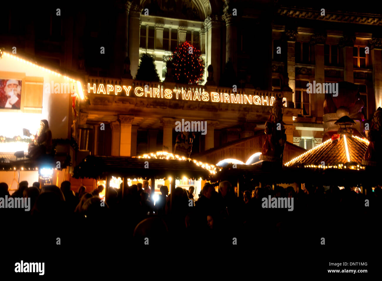 Deutsche Weihnachten Markt Birmingham Stockfoto