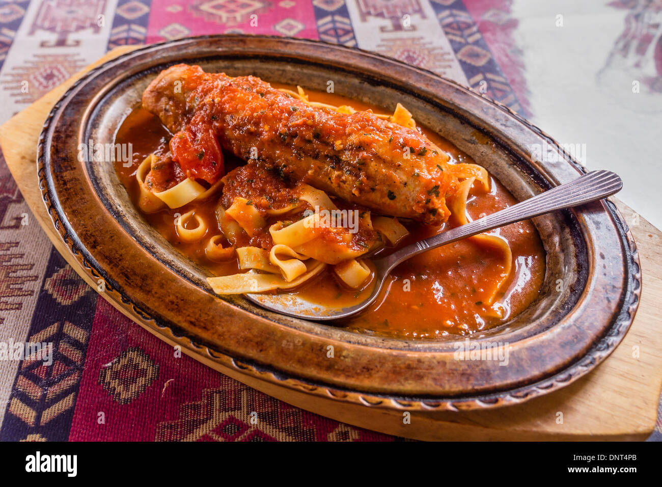 Türkische Küche Stockfoto