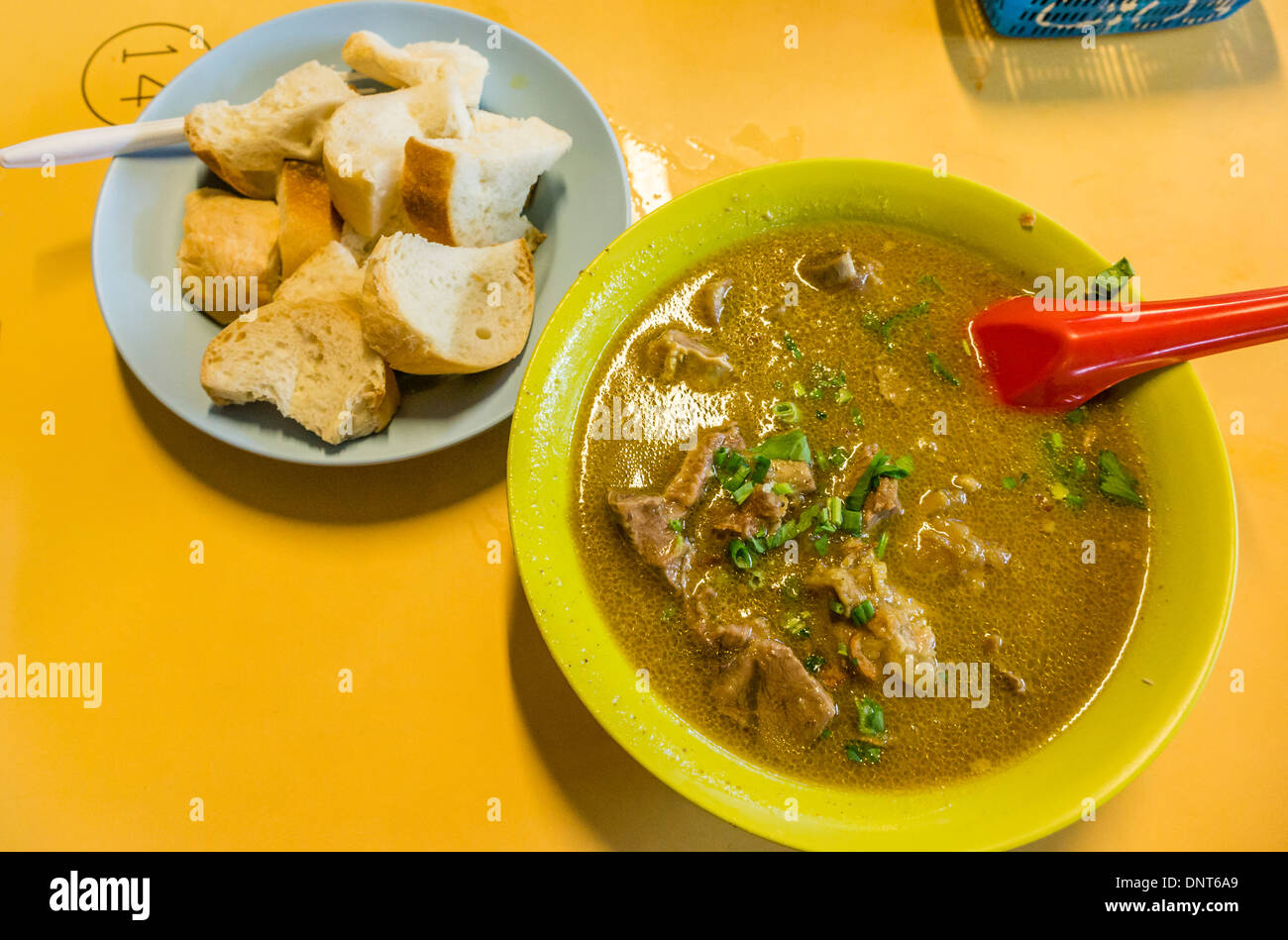 Hammel-Suppe Stockfoto