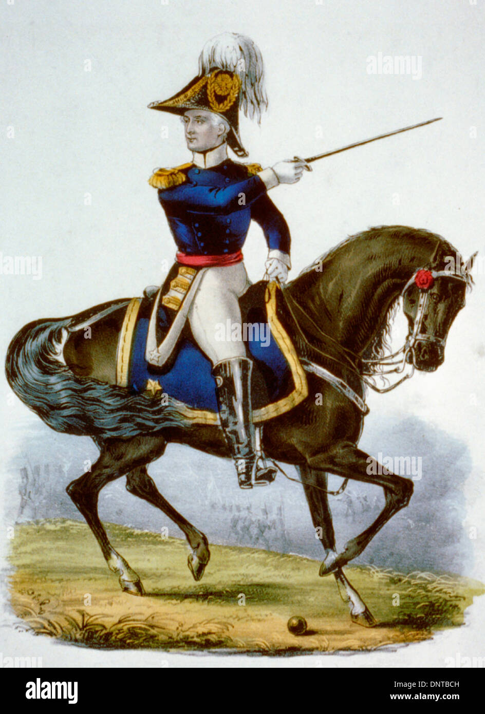General Zachary Taylor: der Held des Rio Grande, mexikanisch-amerikanischen Krieges, später Präsident der USA 1848 Stockfoto